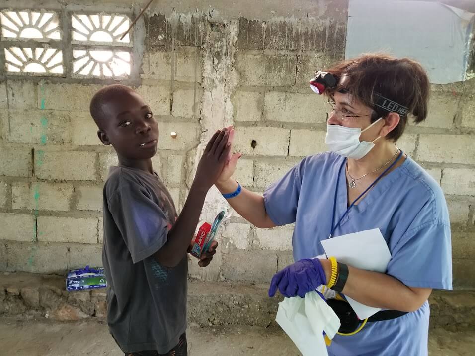 Dr. Edalatpour in Haiti